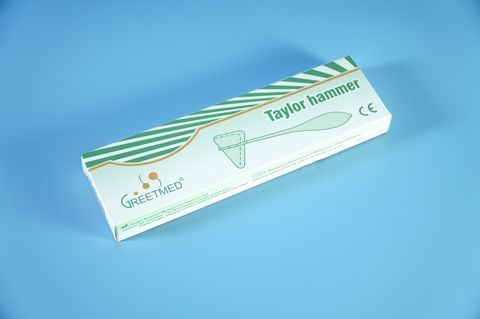  Búa phản xạ y tế Greetmed tam giác đầu nhựa cán Inox cao cấp - Nhiều màu lựa chọn 