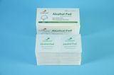  Hộp 100 miếng gạc tẩm cồn Greetmed Alcohol Pads bọc kín, vô trùng - Size 65mm x 30mm 