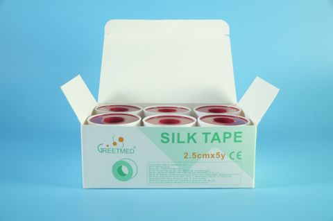  Băng keo lụa y tế GREETMED băng dán lụa sơ cứu vết thương - Nhiều cỡ 