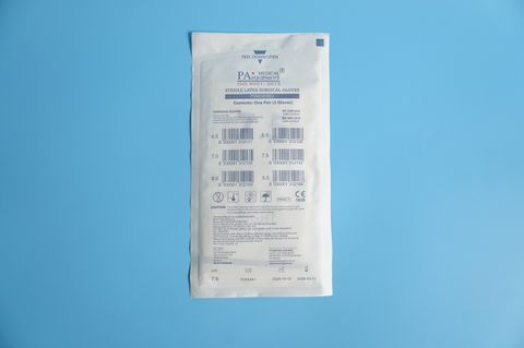  Găng tay phẩu thuật PA Medical có bột tiệt trùng, vô khuẩn, dai, chắc - Nhiều cỡ 