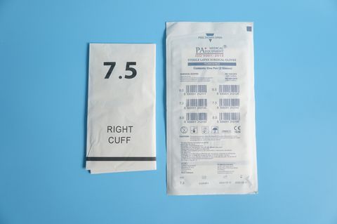  Găng tay phẩu thuật PA Medical có bột tiệt trùng, vô khuẩn, dai, chắc - Nhiều cỡ 