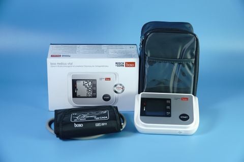  Máy đo huyết áp Boso Medicus Vital bắp tay tự động chính xác, thông minh 