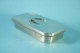  Hộp đựng thiết bị y tế, dụng cụ phẩu thuật inox VIET SPACE đúc nắp rời có quai - Dày, Nhiều cỡ 