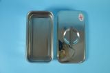 Hộp đựng thiết bị y tế, dụng cụ phẩu thuật inox VIET SPACE đúc nắp rời có quai - Dày, Nhiều cỡ 