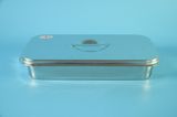  Hộp đựng thiết bị y tế, dụng cụ phẩu thuật inox VIET SPACE đúc nắp rời có quai - Dày, Nhiều cỡ 