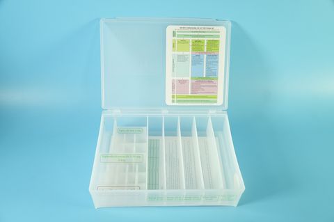  Hộp thuốc cấp cứu phản vệ chống sốc - 26x19x7cm / Nhựa nguyên sinh VIP 