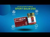  Cao xoa bóp đỏ nóng lạnh Starbalm Sports Balm 25g - After giảm đau, tan bầm, nhức mõi 