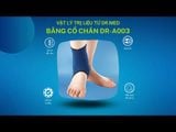  Băng cổ chân mắt cá có đệm Dr.Med DR-A003 bảo vệ, chấn thương, viêm gân, xương khớp - 4 Size 