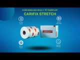  Cuộn băng keo y tế co giãn Tigerplast Carifix Stretch dán bông gạc - Tấm 10cm dài 10m 