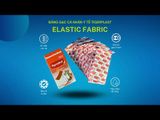  Băng cá  nhân vải Tigerplast Elastic Fabric vết thương, trầy nhỏ - Hộp 100 cái 