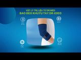  Bao đeo bảo vệ khuỷu tay Dr.Med DR-E003 hỗ trợ bong gân, chấn thương khuỷu tay - 4 Size 