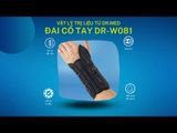  Đai đeo bảo vệ cổ tay BOA Dr.Med DR-W081 hỗ trợ trị liệu cổ tay, bong gân, xương khớp - Nhiều Size 