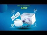  Máy xông khí dung Yuwell 403T nén khí viêm đường hô hấp, hen suyển 
