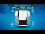  Đai lưng hỗ trợ eo Dr.Med DR-B003 phòng chấn thương, bong gân, yếu cột sống - 5 Size 