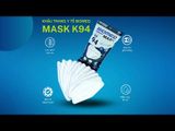  Túi 10 khẩu trang y tế 4 lớp KF94 Biomeq Mask bỏ túi, kháng khuẩn, thời thượng 