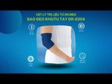  Bao đeo khuỷu tay đàn hồi Dr.Med DR-E004 hỗ trợ khuỷu tay chấn thương - 4 Size 