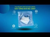  Phụ kiện dây ống dẫn khí máy xông khí dung Omron NE-C801 - 100cm 