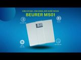  Cân sức khỏe cơ học Beurer MS01 / 120 Kg kiểm soát cân nặng - 30x30 cm 