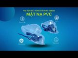  Phụ kiện mặt nạ máy xông khí dung Omron cho Trẻ em / Người lớn PVC 