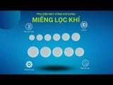  Phụ kiện 5 miếng đầu lọc khí máy xông khí dung tất cả máy - Nhiều cỡ 10mm - 20mm 