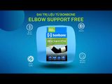  Đai nẹp khuỷu tay tiêu chuẩn Bonbone Standard Elbow Supporter - 1 Size 