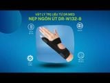  Đai nẹp ngón tay Út - Số 4 Dr.Med DR-W132-8 biến dạng, bong gân, trật xương - 2 Size 