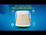  Đai lưng nịt bụng đàn hồi Dr.Med DR-B121-1 đau lưng, bong gân, yếu cơ - 5 Size 