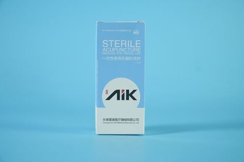  Vỉ 10 kim châm cứu y tế vô trùng AIK - Nhiều cỡ, dùng 1 lần 