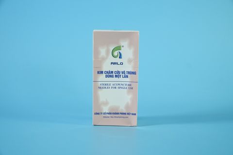  Vỉ 10 kim châm cứu y tế vô trùng ARLO KHÁNH PHONG - Nhiều cỡ, dùng 1 lần 