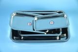  Khay đựng dụng cụ y tế, mâm y tế phẩu thuật Inox VITA MEDICAL dày, cao cấp - Nhiều cỡ 