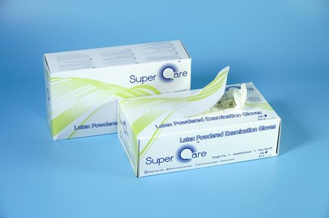  Găng tay y tế Super Care Thái Lan có bột, chuyên dùng trong y tế, bệnh viện - Nhiều Size 
