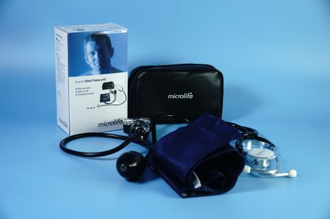  Máy đo huyết áp cơ Microlife AG1-20 gồm bộ đo và ống nghe huyết áp 