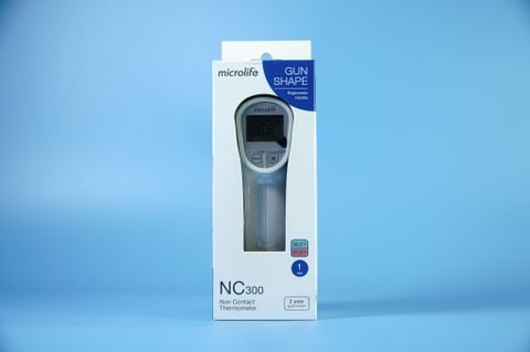  Nhiệt kế hồng ngoại điện tử đo trán Microlife NC300 cho trẻ em, người lớn 