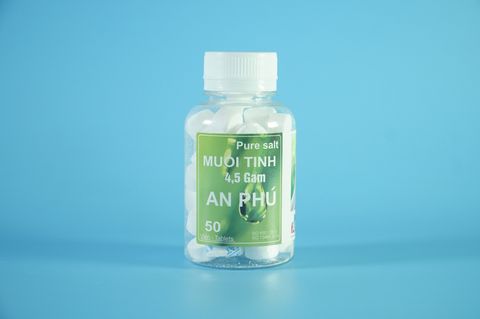  Lọ 50 viên muối sinh lý AP, lọ muối viên khô súc miệng & sát khuẩn khô - Hàng chuẩn 