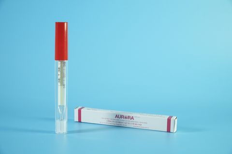  Nhiệt kế thủy ngân Aurora đo nhiệt độ cơ thể chuẩn bệnh viện - Tốc độ & an toàn 