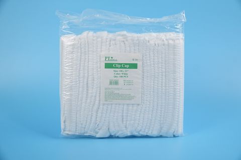  Nón sâu trắng SPA, nón trùm đầu y tế, nón đầu bếp PT Medical - Loại dày, VIP 