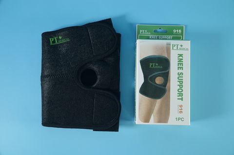  Đai bảo vệ đầu gối dày PT Medical 916 dây chằng - Bó gối co giãn chắc chắn 
