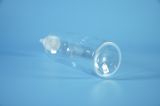  Vỏ chai đựng gel siêu âm PVC vỏ cứng đầu nhọn tiết kiệm - Màu trắng, trong suốt 