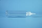  Vỏ chai đựng gel siêu âm PVC vỏ cứng đầu nhọn tiết kiệm - Màu trắng, trong suốt 