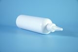  Vỏ chai đựng gel siêu âm PVC vỏ cứng đầu nhọn tiết kiệm - Màu trắng, trong suốt 