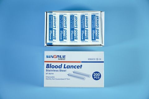  Hộp kim lấy máu thép không gỉ vô trùng SINTRUE - Tùy chọn số lượng 