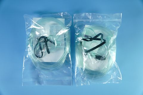  Bộ phụ kiện xông khí dung mặt nạ, dây khí, bầu xông hiệu Sintrue - Xanh lá nhạt 