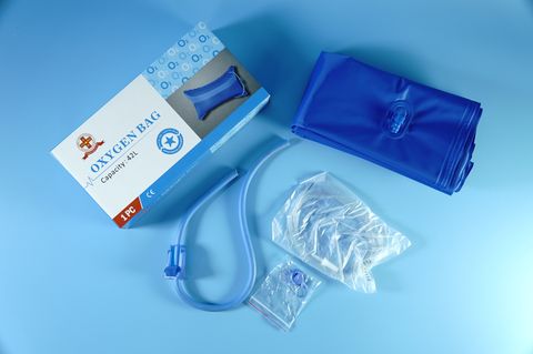  Túi dự trữ Oxy, túi đựng Oxy hiệu Sintrue xanh lớn - Dung tích 42 lít 