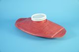  Túi chườm nóng lạnh cao su tròn oval GREETMED - Chườm bụng kinh,vết bầm tím - Giữ nhiệt lâu, dày, bền 