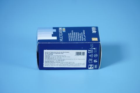  Hộp 5 que thử mỡ Triglycerides - Multicarein Triglycerids Strips 05 cho máy Multicarein 