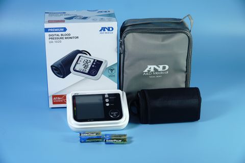  Máy đo huyết áp AND UA-1020 bắp tay tự động đo huyết áp, nhịp tim 