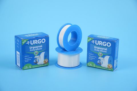  Cuộn băng keo lụa độ dính cao Urgosyval Strong Adhesive size cố định băng gạc - Nhiều cỡ 