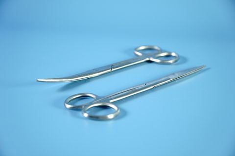  Kéo y tế gia đình, kéo phẫu thuật không rỉ Everbest - Đầu nhọn, nhiều size, cong & thẳng 