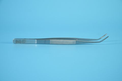  Nhíp nha khoa Everbest nhíp y tế thép không gỉ đầu gắp cong loại VIP - Nhiều size 