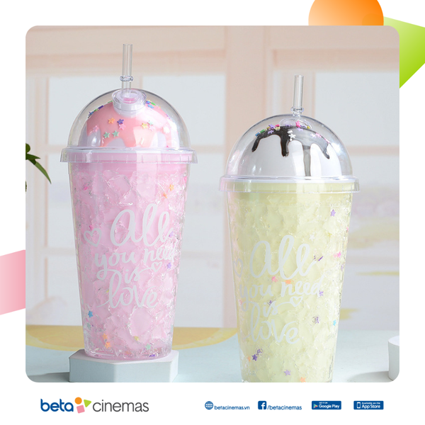  Ly Hai Lớp Ice Cream 450ml 